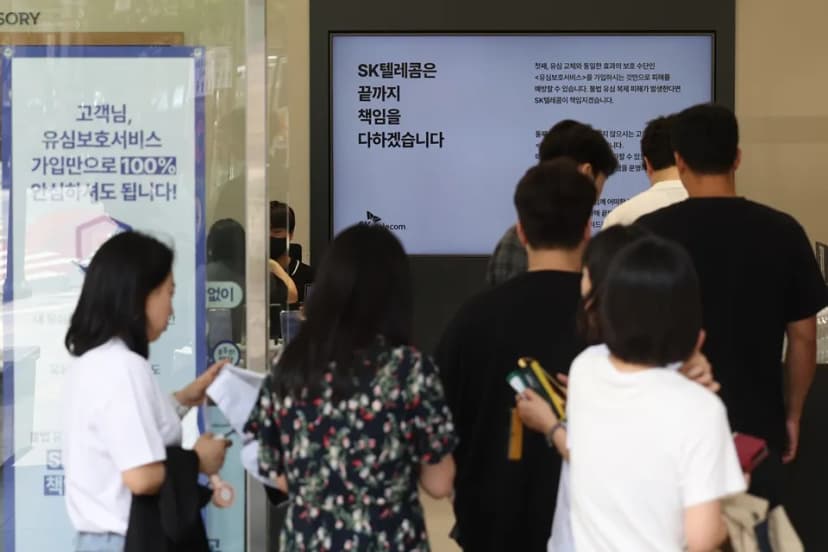 정재현 SKT 대표, 1348억 과징금 불복..."매출 3% 벌금, 심하다"