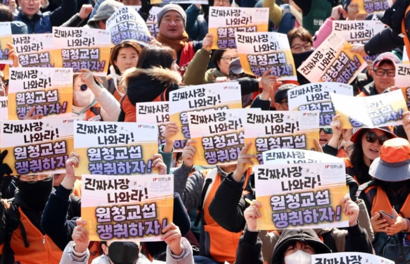 교섭할까, 지켜볼까…'노란봉투법 한달' 유통업계 온도차