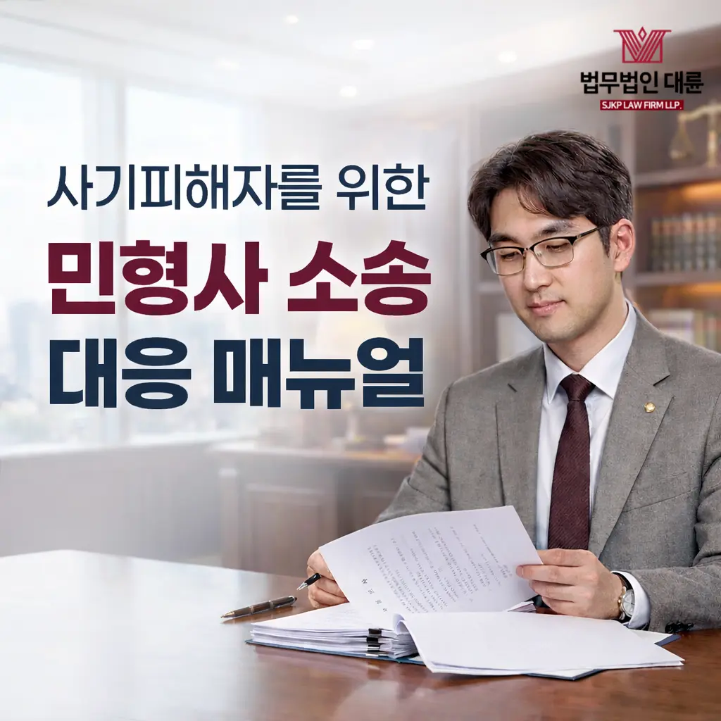 사기피해자 대응 | 사기피해자를 위한 민형사 소송 대응 매뉴얼
